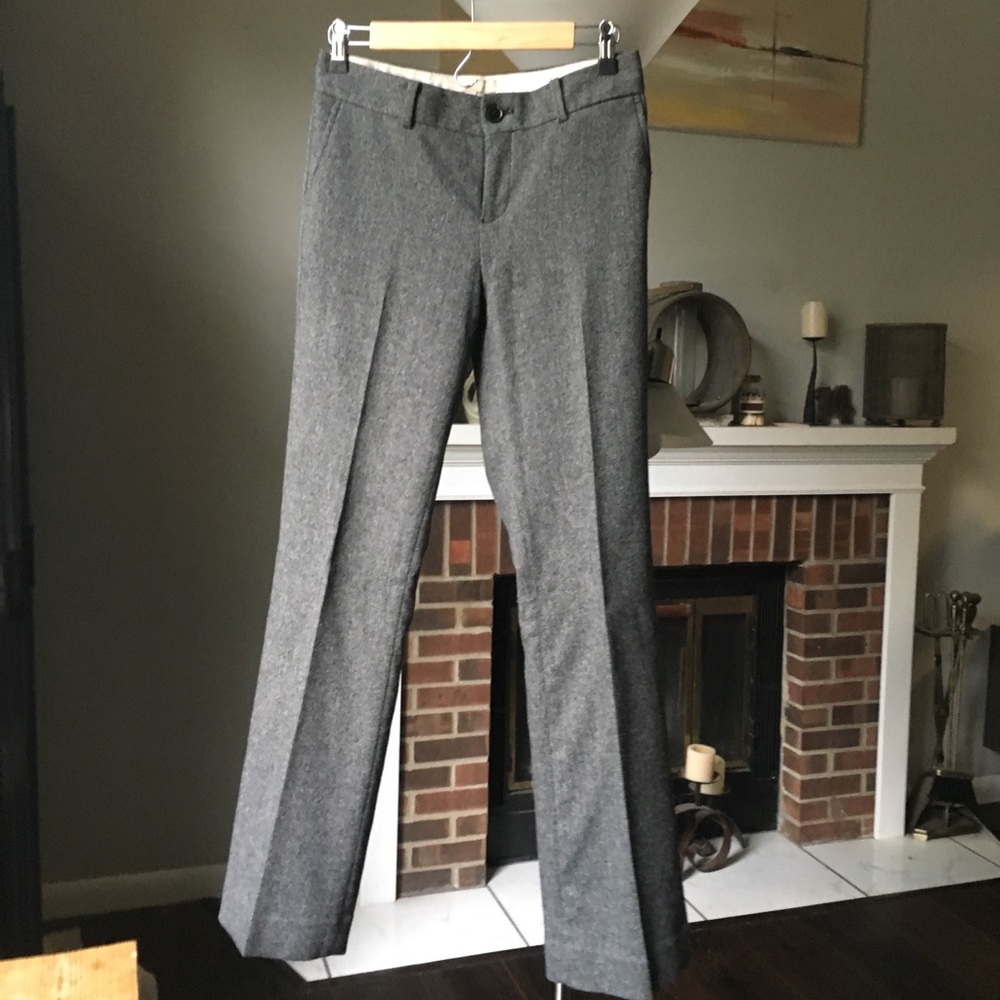 Banana Republic Martin fit tweed pants 0